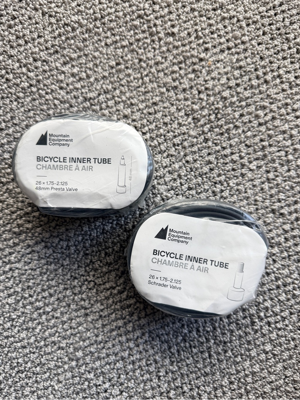 MEC Black Bicycle Inner Tube